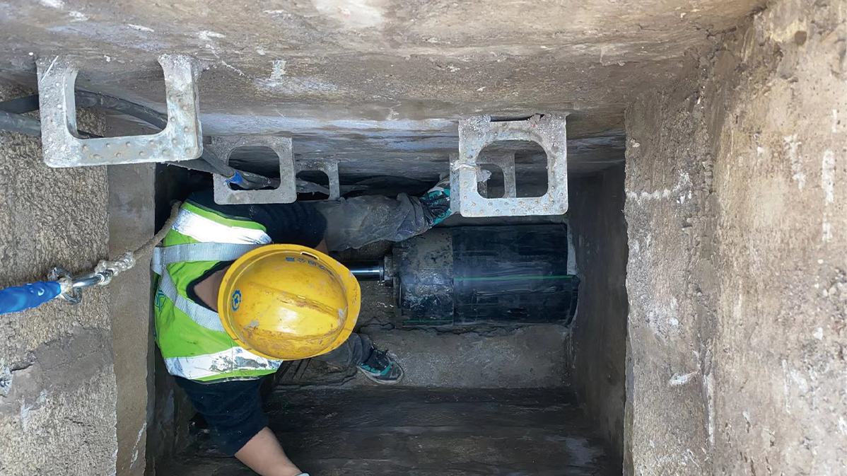 柳江HDPE短管内衬法